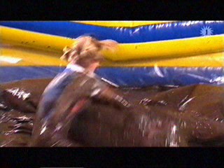 Mixed Mud Wrestling