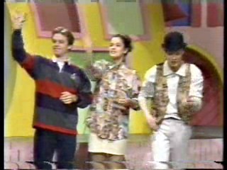 French TV: Mud festival,  Pie scene,  Disney Club