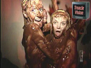 E Channel: Pudding wrestling
