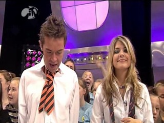 MOM - Male Presenter gets the mess in the face