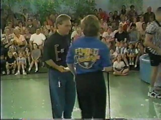 Family Challenge - pie and gunge balloon