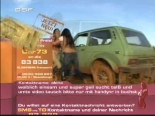 German TV Documentary - Car Stuck Girls