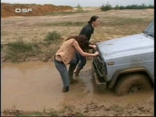 German TV Documentary - Car Stuck Girls