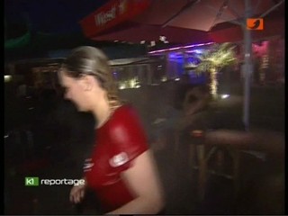 Pool in a discotheque