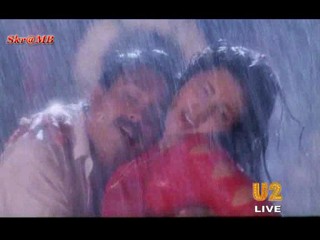Rambha in the rain