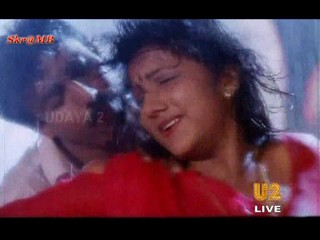 Rambha in the rain