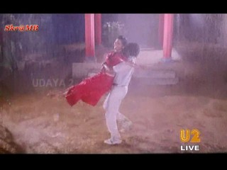 Rambha in the rain