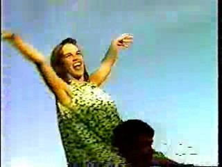 Lets Give 'em Something to Talk About,  Wet dress on the beach