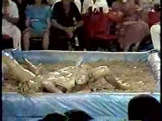 80's Mudwrestling