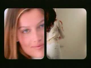 Laetitia Casta wet jeans ad