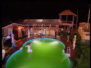 Russian Big Brother pool toss