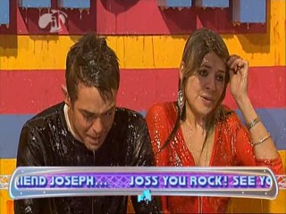 MOM - Holly Thank You Desk in red blouse