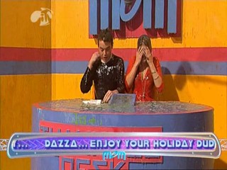 MOM - Holly Thank You Desk in red blouse