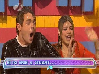 MOM - Holly Thank You Desk in red blouse