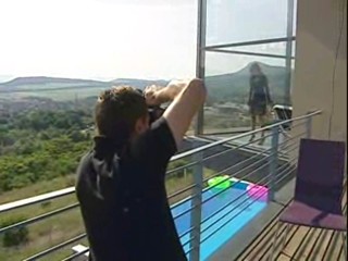 White Shirt in Pool (Hungarian TV)