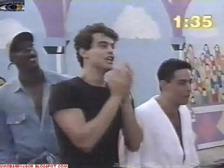 Mud wrestling in Brazil