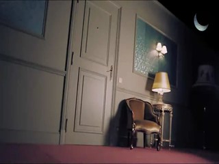 H & M commercial - red mini-dress