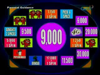 Whammy gameshow - Filipino version