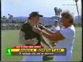 Yes Dear; Golfer Annika Sorenstam