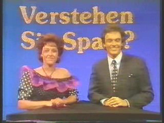 German comedy show,  German travel show.