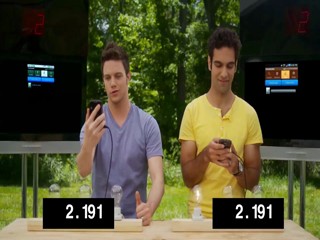 Verizon dunk tank ad