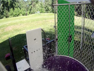 Verizon dunk tank ad