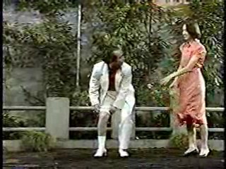 Japanese comedy show - wetlook and pies
