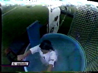 Cheerleader Dunk Tank