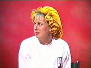 Sarah Greene Gunged on Comic Relief 1991