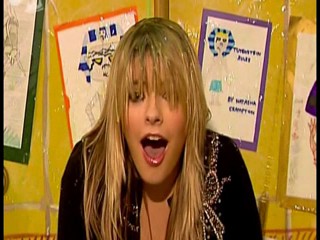 Holly Gunged on a Toilet