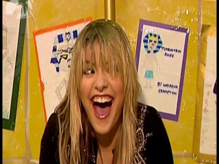 Holly Gunged on a Toilet