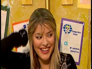 Holly Gunged on a Toilet