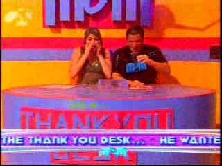 Holly Gunged with Peter Andre