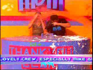 Holly Gunged with Peter Andre