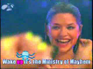 Holly Gunged with Peter Andre