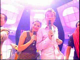 Holly Gunged with Peter Andre