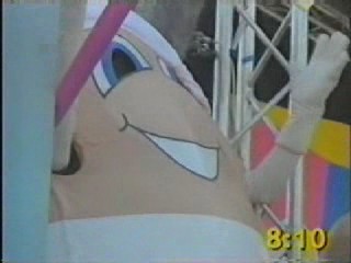 Emmerdale Girl Gunged on The Big Breakfast