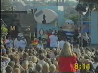 Emmerdale Girl Gunged on The Big Breakfast