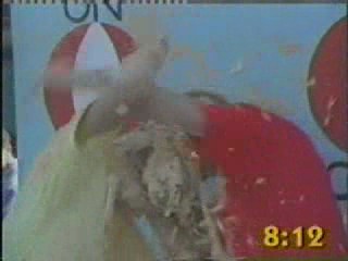 Emmerdale Girl Gunged on The Big Breakfast