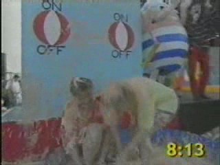 Emmerdale Girl Gunged on The Big Breakfast