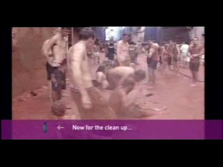 Newsround Tomato Fight in Spain
