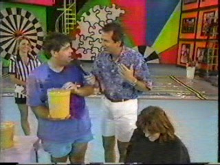 Women gets Cream Corn Poured over her head