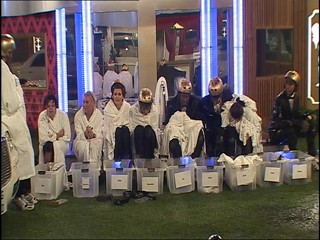 Celebrity Big Brother - Red Carpet Obstacle Course - Clip 6/6