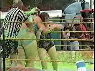 Green Slime Wrestling. #202
