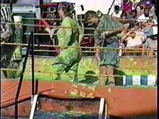 Green Slime Wrestling. #204