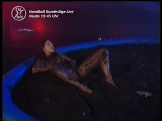 Sexy SportsClip( stripping and playing in mud)  a real dirty girl