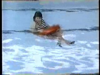 Gill in a wedding dress,  Sammy in yellow