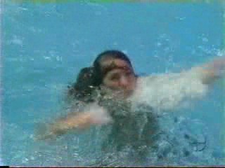 Gata salvaje & Unknown telenovela -- Pool scenes