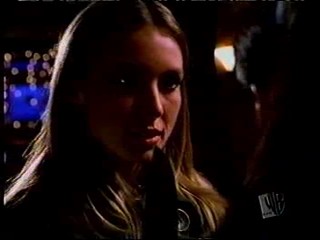 Smallville -- Sarah Carter Red Paint