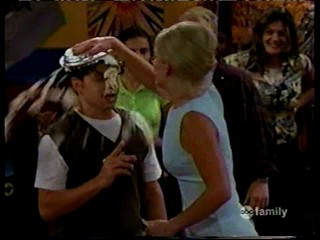 Step by Step -- Staci Keanan food fight